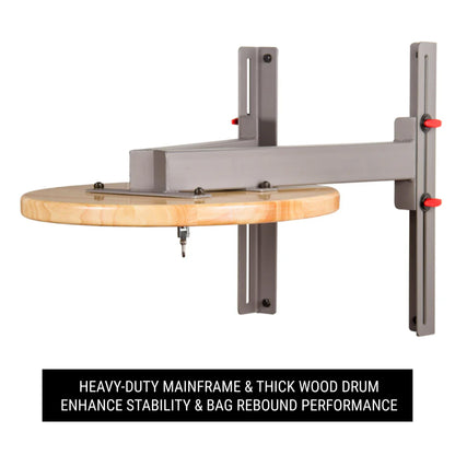 XMARK Wall Mounted Speed Bag Platform with Shackle Swivel