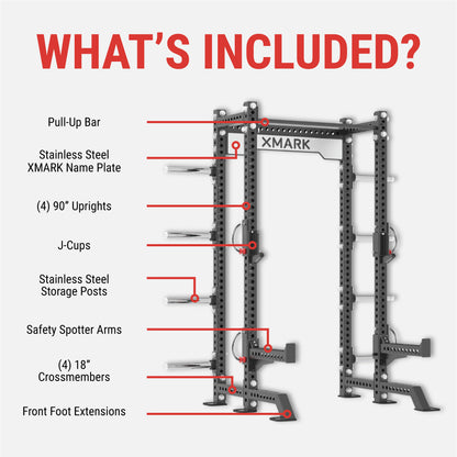 XMARK Viper Half Power Rack