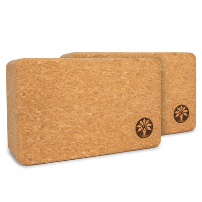 Yolaha Cork Yoga Block Set