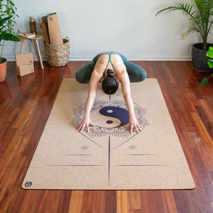 Yolaha Balance and Unity Nomad XL Cork Yoga Mat