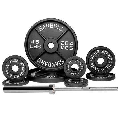 Barbell Standard 1000 Compact Barbell Weight Sets