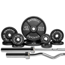 Barbell Standard 1000 Compact Barbell Weight Sets