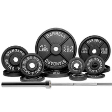 Barbell Standard 2000 Power Barbell Weight Sets