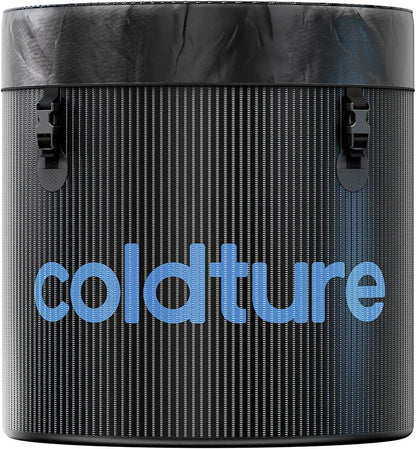 Coldture Ultra Barrel Light featuring a sleek black design with blue coldture branding.