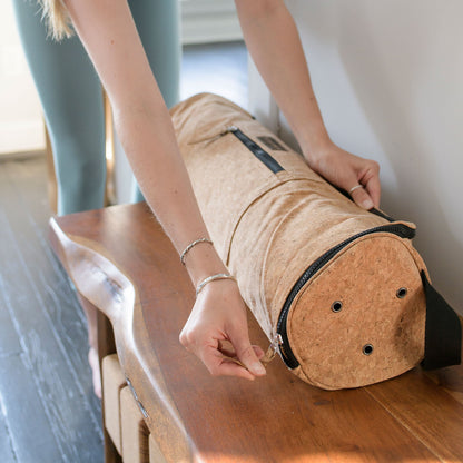 Yolaha Cork Yoga Mat Carrier