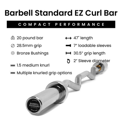 Barbell Standard Specialty Bar & Weight Set Bundle Builder