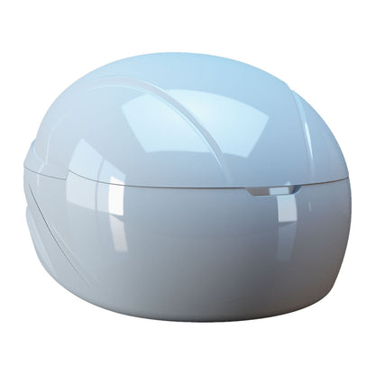 Dreampod V-Max Float Pod in a sleek, rounded design with a glossy white finish.