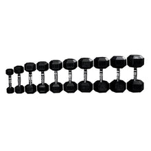 PRx Rubber Hex Dumbbells Sets