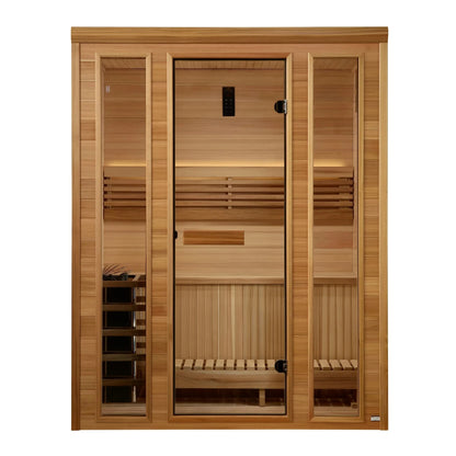 Golden Designs Andermatt 3-Person Traditional Indoor Sauna GDI-7030-01