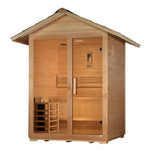 Golden Designs Arlberg 3-Person Traditional Outdoor Sauna GDI-8103-01