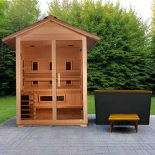 Golden Designs Carinthia 3-Person Hybrid Outdoor Sauna GDI-8123-01