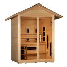 Golden Designs Carinthia 3-Person Hybrid Outdoor Sauna GDI-8123-01