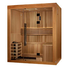 Golden Designs Copenhagen 3-Person Traditional Indoor Sauna GDI-7389-02