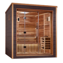 Golden Designs Drammen 3-Person Traditional Outdoor Sauna GDI-8203-01