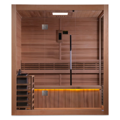 Golden Designs Forssa 3 Person Traditional Sauna