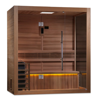 Golden Designs Forssa 3-Person Traditional Indoor Sauna GDI-7203-01