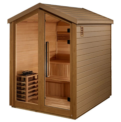 Golden Designs Kaarina 6-Person Traditional Outdoor Sauna GDI-8506-01