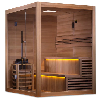Golden Designs Kuusamo 6-Person Traditional Indoor Sauna GDI-7206-01