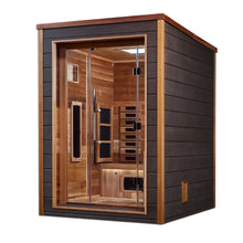 Golden Designs Nora 2-Person Hybrid Outdoor Sauna GDI-8222-01