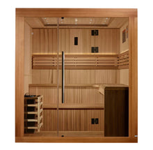 Golden Designs Osla 6-Person Traditional Indoor Sauna GDI-7689-02
