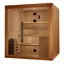 Golden Designs Osla 6-Person Traditional Indoor Sauna GDI-7689-02