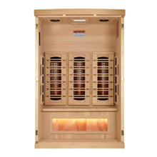 Golden Designs Reserve Edition 2-Person Full Spectrum Indoor Infrared Sauna GDI-8020-03
