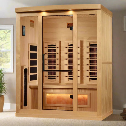 Golden Designs Reserve Edition 3-Person Full Spectrum Indoor Infrared Sauna GDI-8030-03