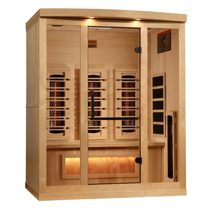 Golden Designs Reserve Edition 3-Person Full Spectrum Indoor Infrared Sauna GDI-8030-03