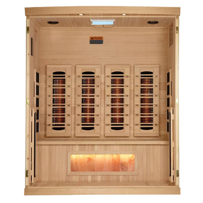 Golden Designs Reserve Edition 4-Person Full Spectrum Indoor Infrared Sauna GDI-8040-03