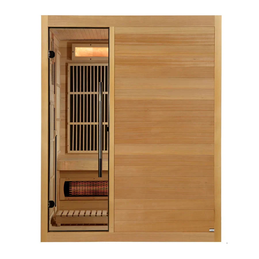 Golden Designs Soria 3-Person Hybrid Indoor Sauna GDI-8330-01