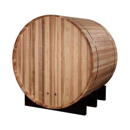 Golden Designs St. Moritz 2-4 Person Outdoor Barrel Sauna GDI-B002-01