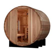 Golden Designs St. Moritz 2-4 Person Outdoor Barrel Sauna