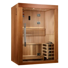 Golden Designs Sundsvall 2 Person Traditional Indoor Sauna