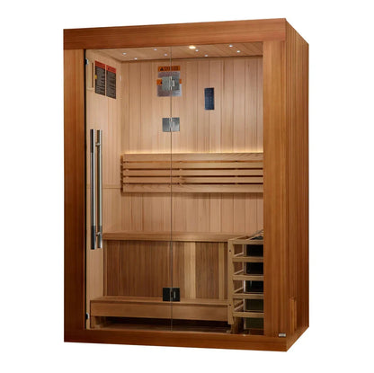 Golden Designs Sundsvall 2-Person Traditional Indoor Sauna GDI-7289-02