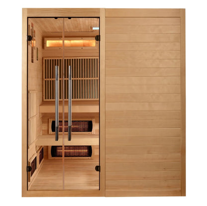 Golden Designs Toledo 6-Person Hybrid Indoor Sauna GDI-8360-01