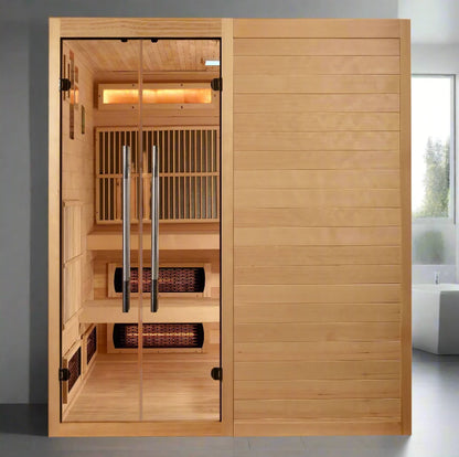 Golden Designs Toledo 6-Person Hybrid Indoor Sauna GDI-8360-01