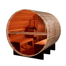 Golden Designs Zurich 4-Person Outdoor Barrel Sauna GDI-B024-01