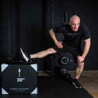Barbell Standard Plyo Box Foam 3-in-1 Jump Box