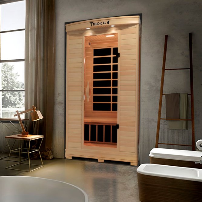 Medical 4 Infrared Sauna (2 Person) Saunas Medical Saunas 