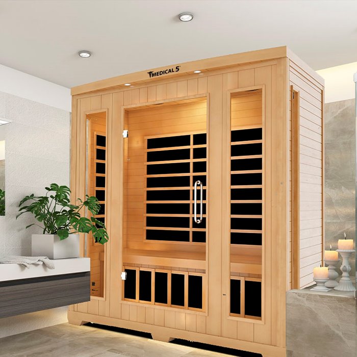 Medical 5 Infrared Sauna (3 Person) Saunas Medical Saunas 
