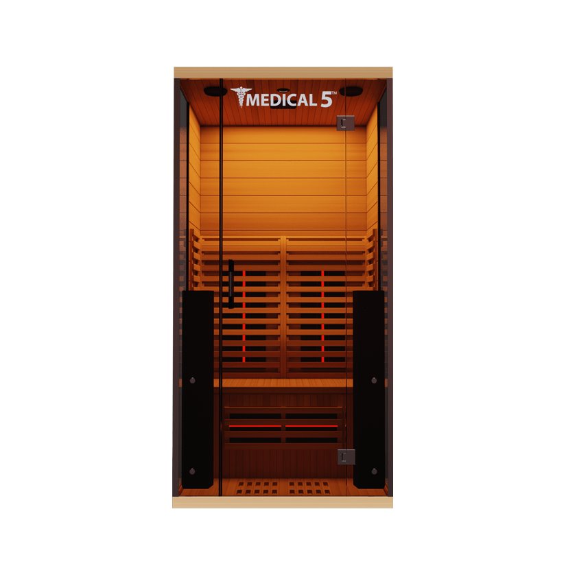 Medical 5 Ultra Full Spectrum Infrared Sauna (1 Person) Saunas Medical Saunas 