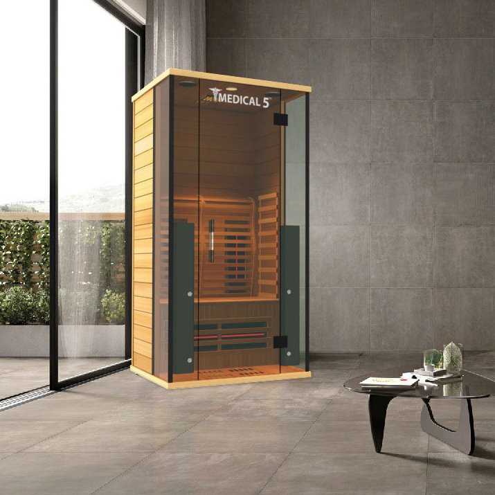 Medical 5 Ultra Full Spectrum Infrared Sauna (1 Person) Saunas Medical Saunas 
