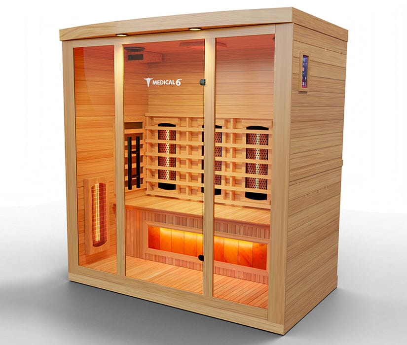 Medical 6 Infrared Sauna (5 Person) Saunas Medical Saunas 