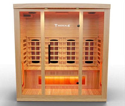 Medical 6 Infrared Sauna (5 Person) Saunas Medical Saunas 