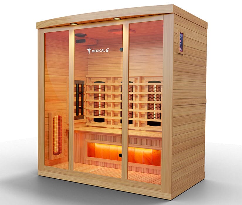 Medical 6 Infrared Sauna (5 Person) Saunas Medical Saunas 