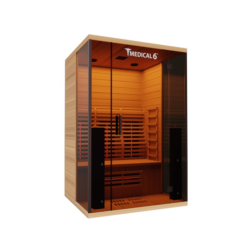 Medical 6 Ultra Full Spectrum Infrared Sauna (2 Person) Saunas Medical Saunas 