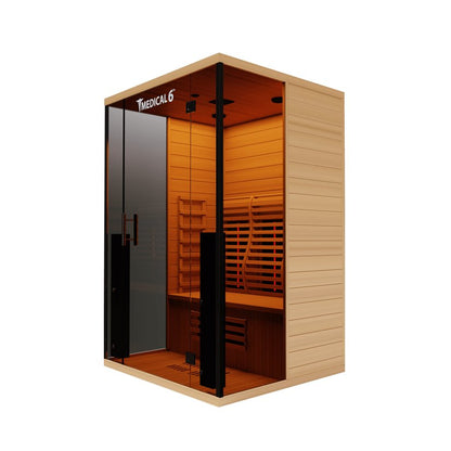 Medical 6 Ultra Full Spectrum Infrared Sauna (2 Person) Saunas Medical Saunas 