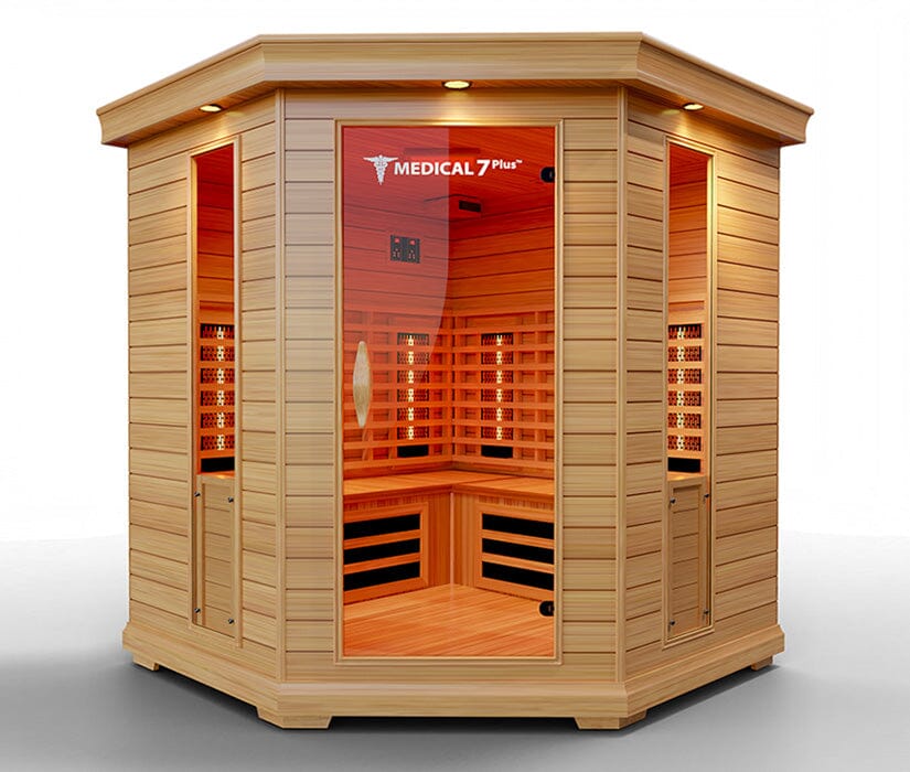 Medical 7 Plus Infrared Sauna (6 Person) Saunas Medical Saunas 