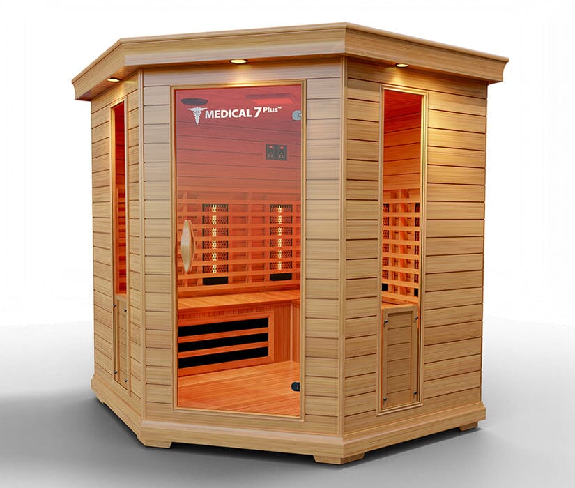 Medical 7 Plus Infrared Sauna (6 Person) Saunas Medical Saunas 