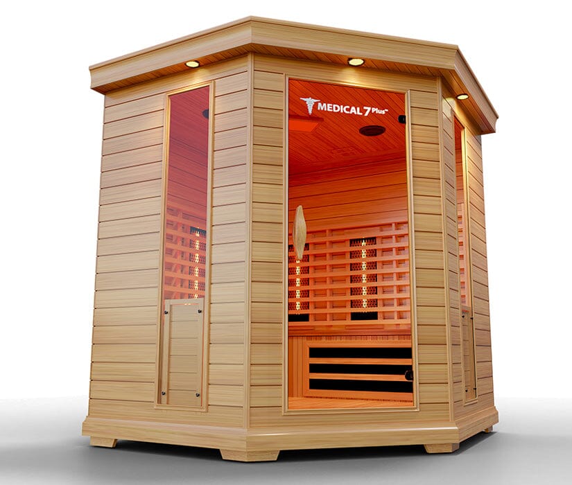 Medical 7 Plus Infrared Sauna (6 Person) Saunas Medical Saunas 